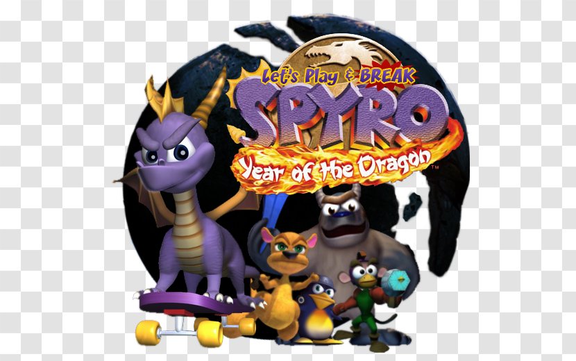 Spyro: Year Of The Dragon - Spyro - PlatinumPlaystation (begagnad) DragonPlatinumPlaystation Game Action & Toy FiguresPlaystation Transparent PNG