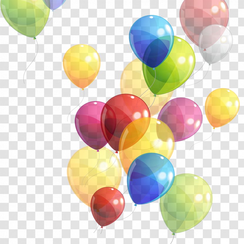 Balloon Birthday - 99 Luftballons - Floating Balloons Transparent PNG
