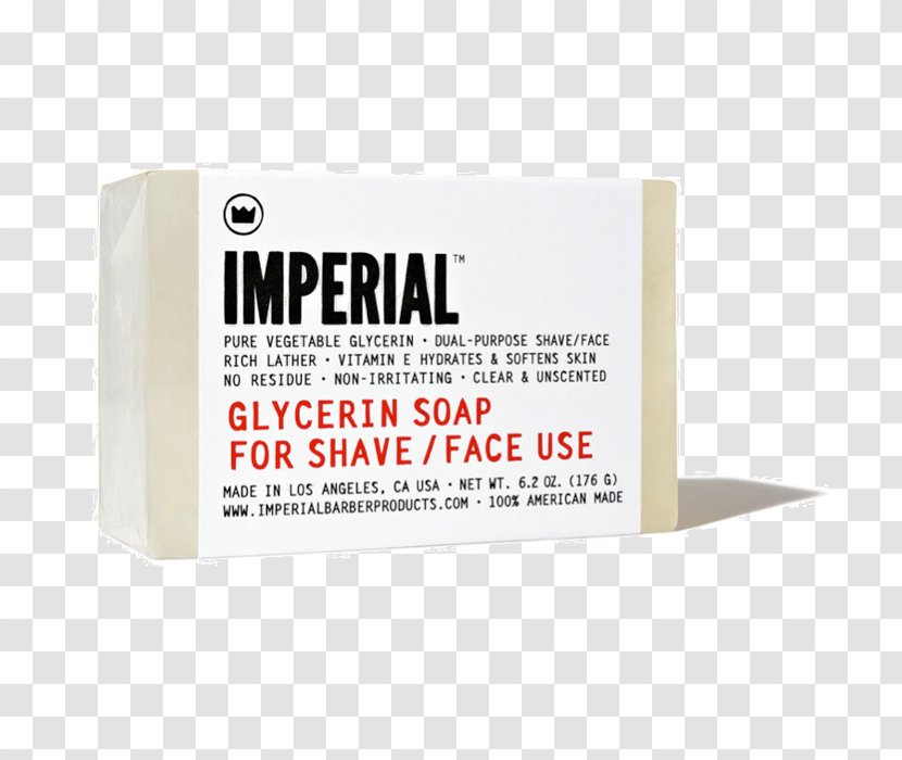 Imperial Barber Products Classic Pomade Shaving Aftershave Soap - Cleanser - Glycerin Transparent PNG