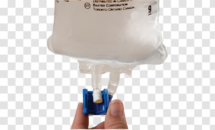 Intravenous Therapy Port Luer Taper Tamper-evident Technology Tamper Resistance - Saline Bag Transparent PNG