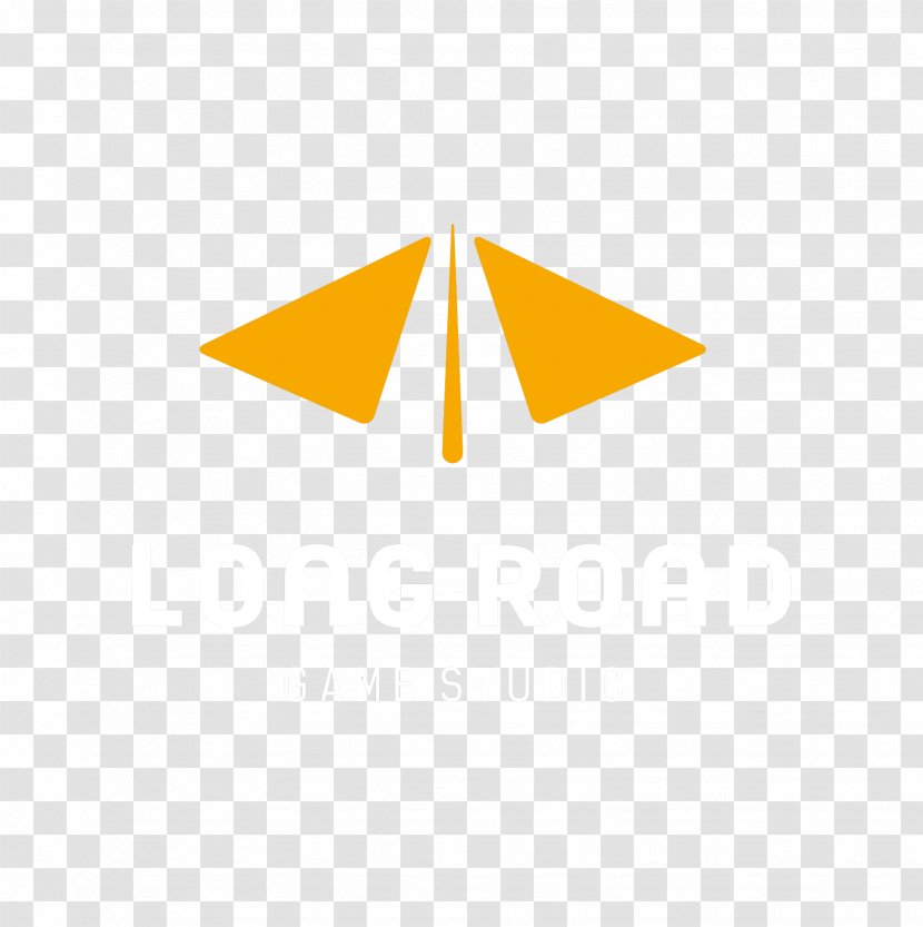 Triangle Line - Yellow - Road Transparent PNG