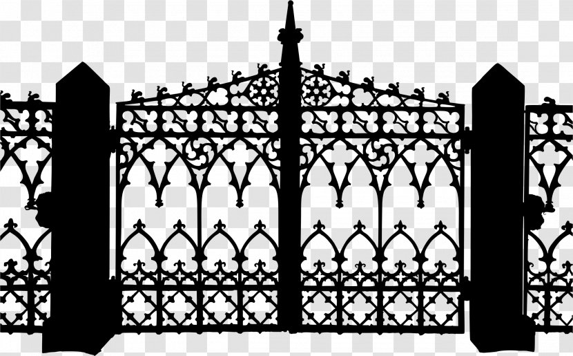 Blacksmith Wrought Iron - Gate Transparent PNG