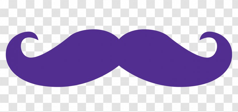 Moustache Violet Purple Lilac Necktie Transparent PNG