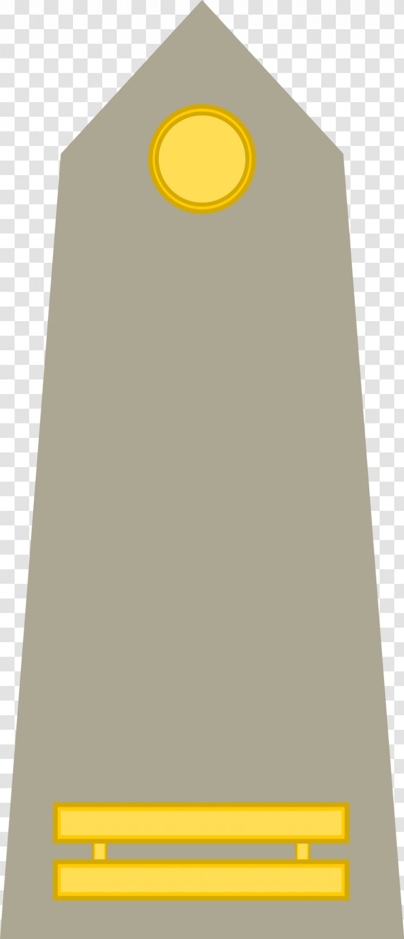 Angle Brand Material - Yellow - Eighty-one Army Transparent PNG