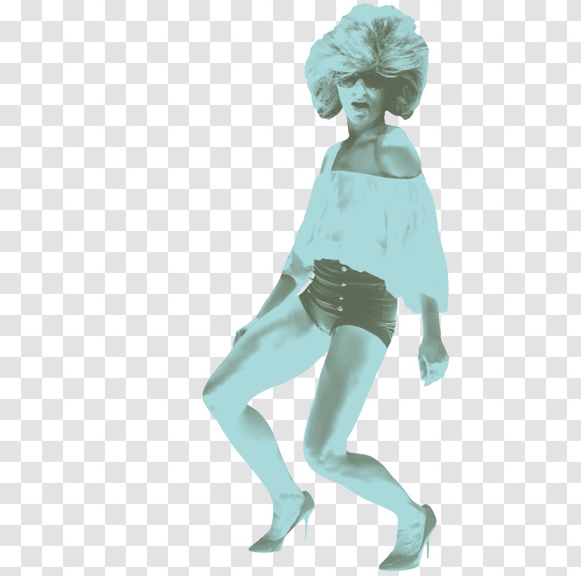 Shoulder Figurine Turquoise - Standing - Fela Transparent PNG