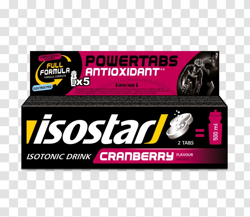 Isostar Sports & Energy Drinks Drink Mix Tablet - Effervescent - Road Care Transparent PNG