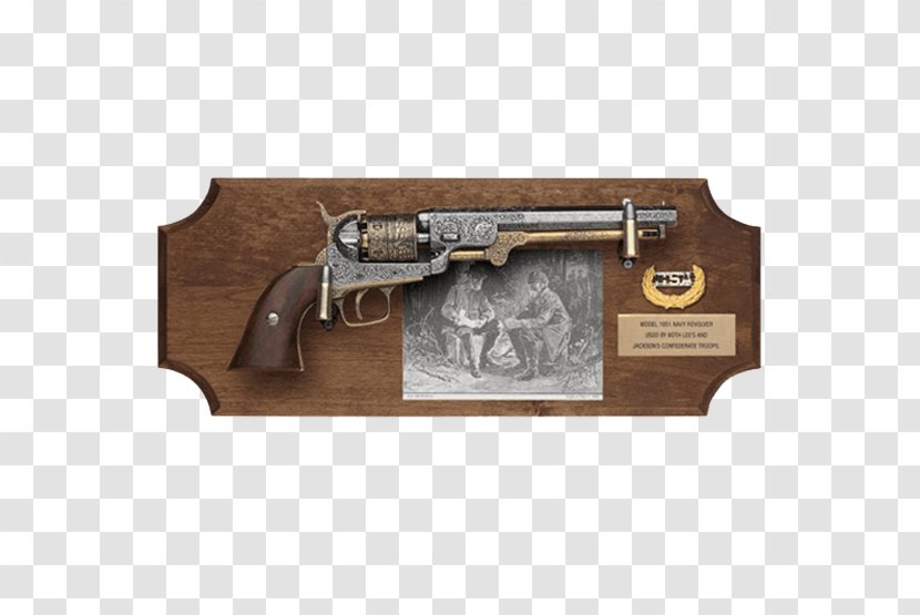 Colt 1851 Navy Revolver Confederate States Of America Firearm Lee–Jackson Day - Frame - Handgun Transparent PNG