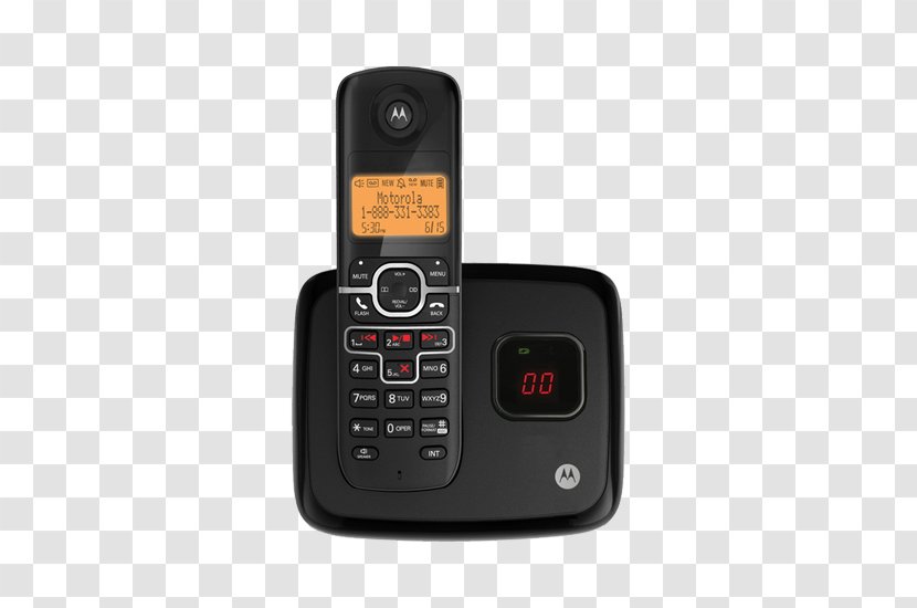 Cordless Telephone Digital Enhanced Telecommunications Handset Home & Business Phones - Multimedia - Speakerphone Transparent PNG