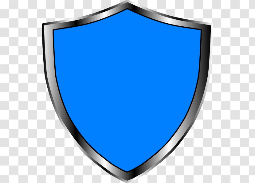 Shield Blue Clip Art - Protocol - Medieval Transparent PNG
