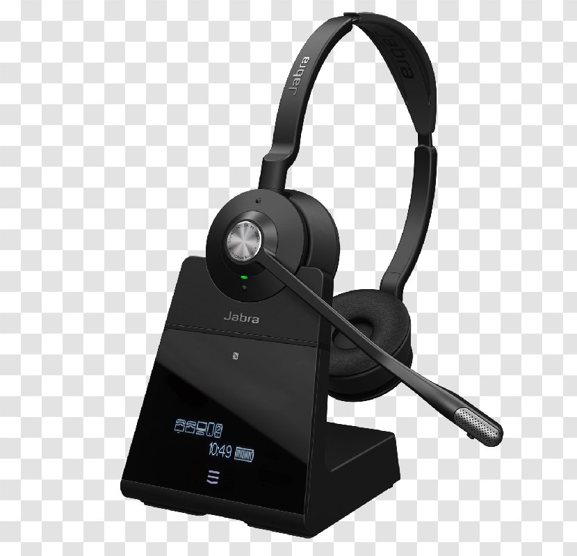 JABRA Engage 75 Stereo Wireless DECT On-Ear Headset Stereophonic Sound - Bluetooth - Headphones Transparent PNG