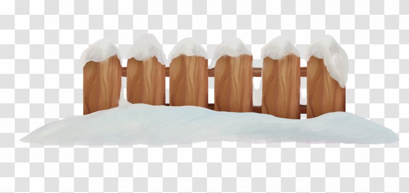 Fence Snow Winter - Material Transparent PNG