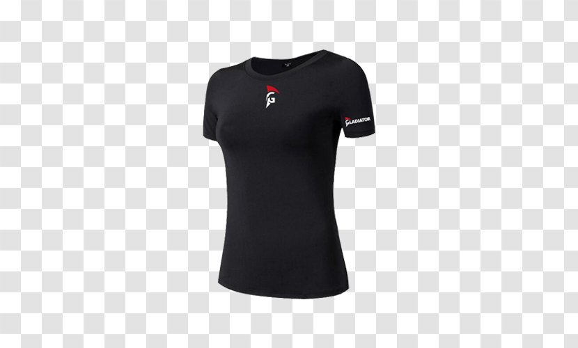 T-shirt Clothing Fashion Sleeve Valentino SpA - Black Transparent PNG