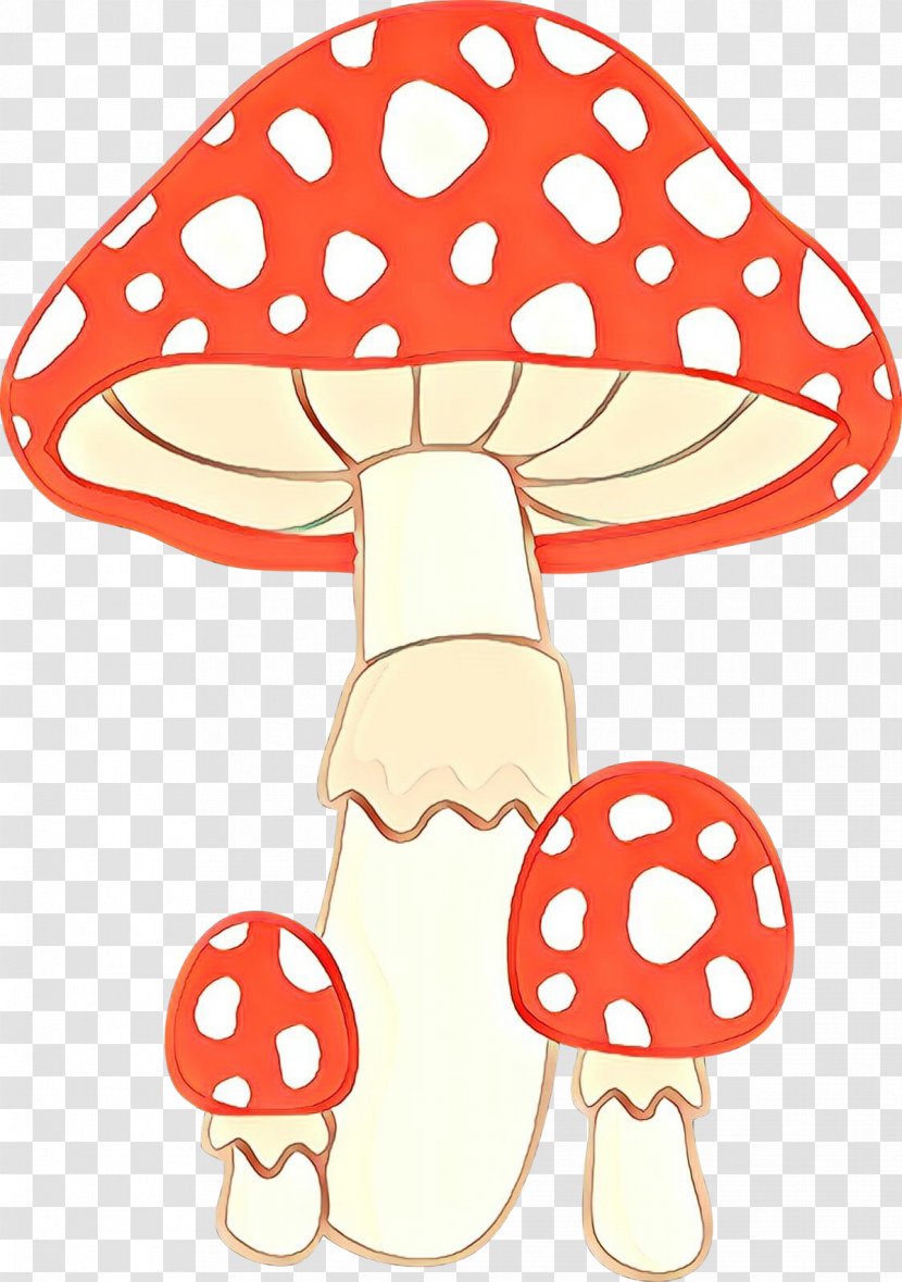 Mushroom Illustration Drawing Fungus Clip Art - Orange - Edible Transparent PNG