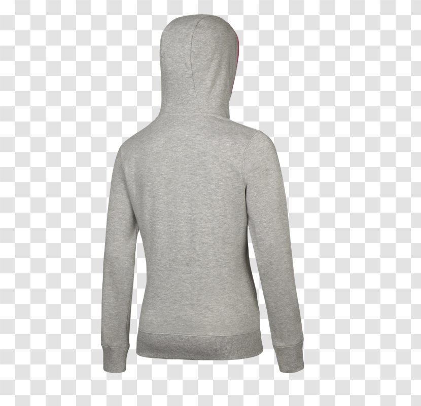 Hoodie Neck Product - Netball Silhouette Transparent PNG