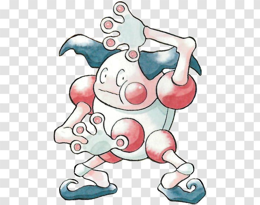 Pokémon Red And Blue Green Game Boy Mr. Mime - Silhouette - Watercolor Transparent PNG