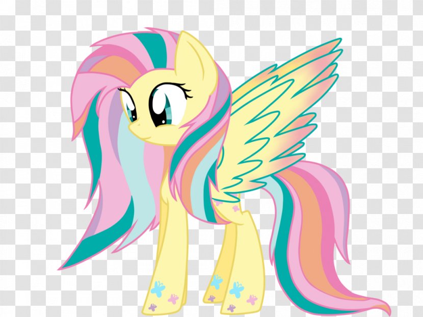 Pony Fluttershy Pinkie Pie Applejack - Heart - Horse Transparent PNG