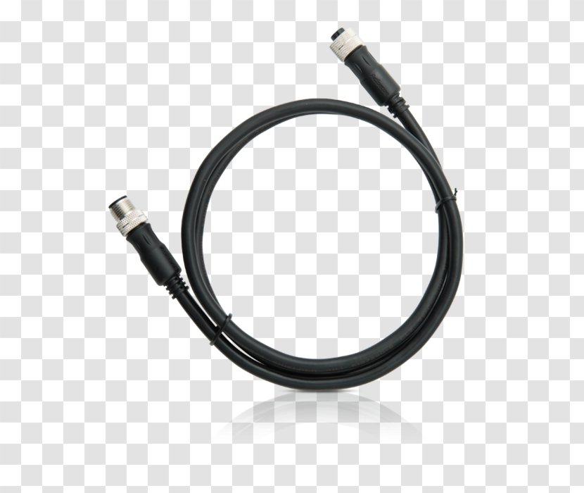 Coaxial Cable Electrical NMEA 2000 USB Network Cables - Firewire - Drop Cord Reels Transparent PNG