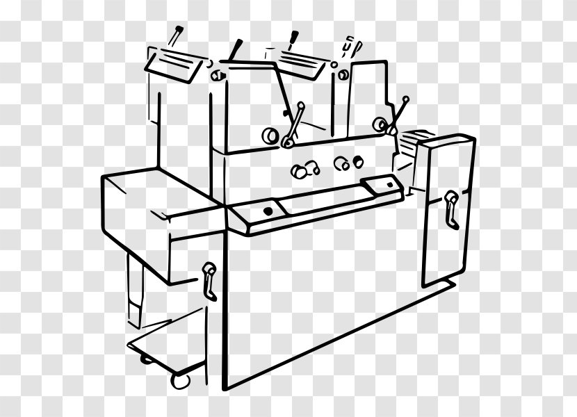 Machine Offset Printing Press Heat - Kitchen Appliance - Manufacturing Transparent PNG