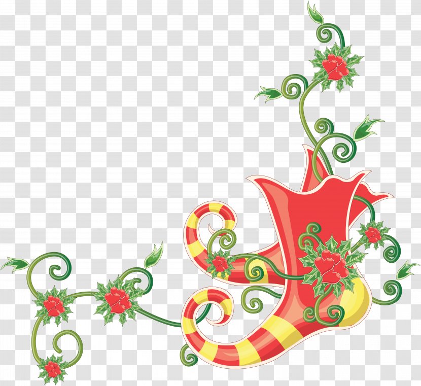 Christmas Clip Art - Tree - Embroidery Transparent PNG