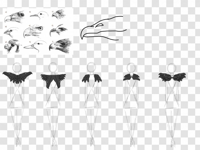 /m/02csf Product Design Bird Drawing - White Transparent PNG