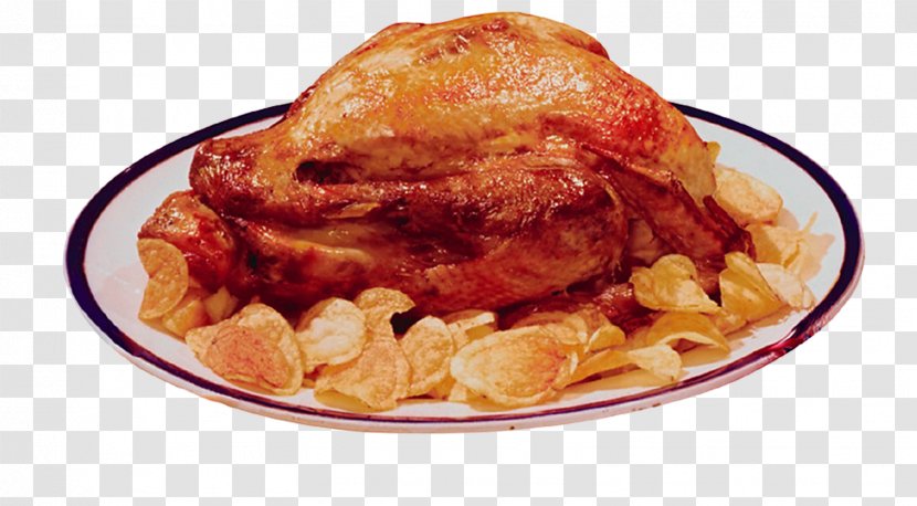Roast Chicken Junk Food Roasting Recipe Side Dish Transparent PNG