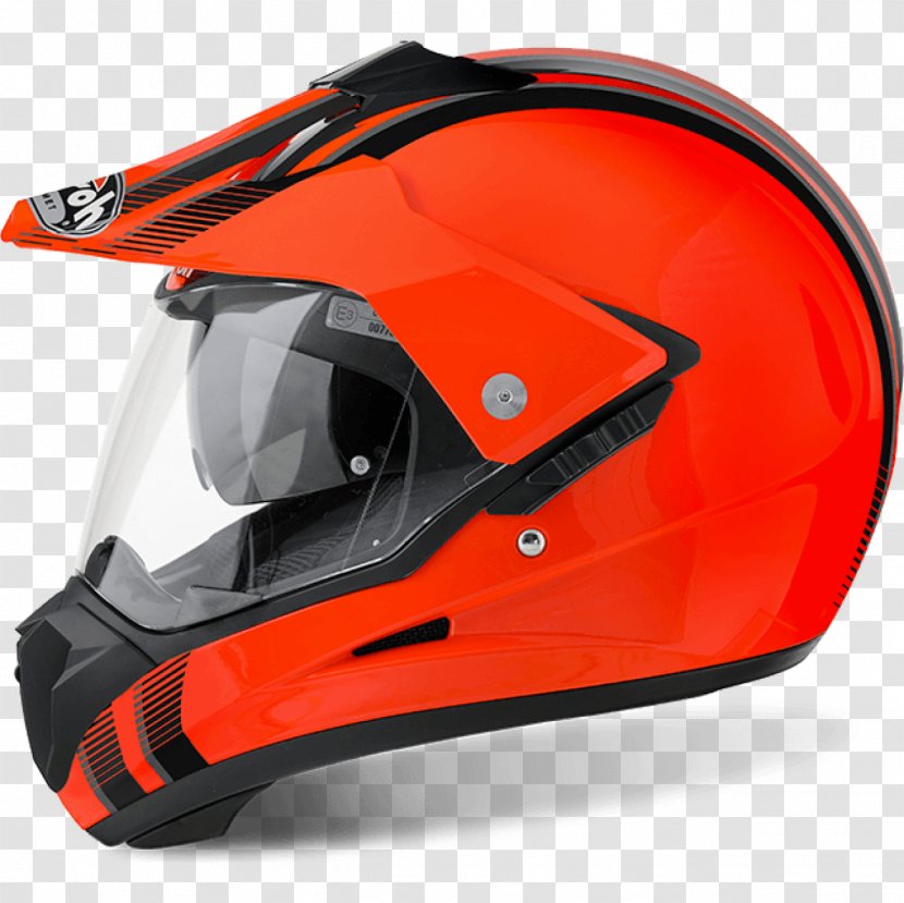 Motorcycle Helmets AIROH Off-roading Enduro - Visor Transparent PNG