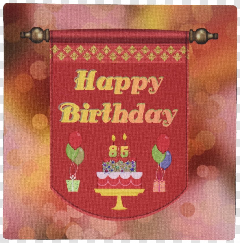 Birthday Cake Wish Happy To You - Mouse Pad Transparent PNG