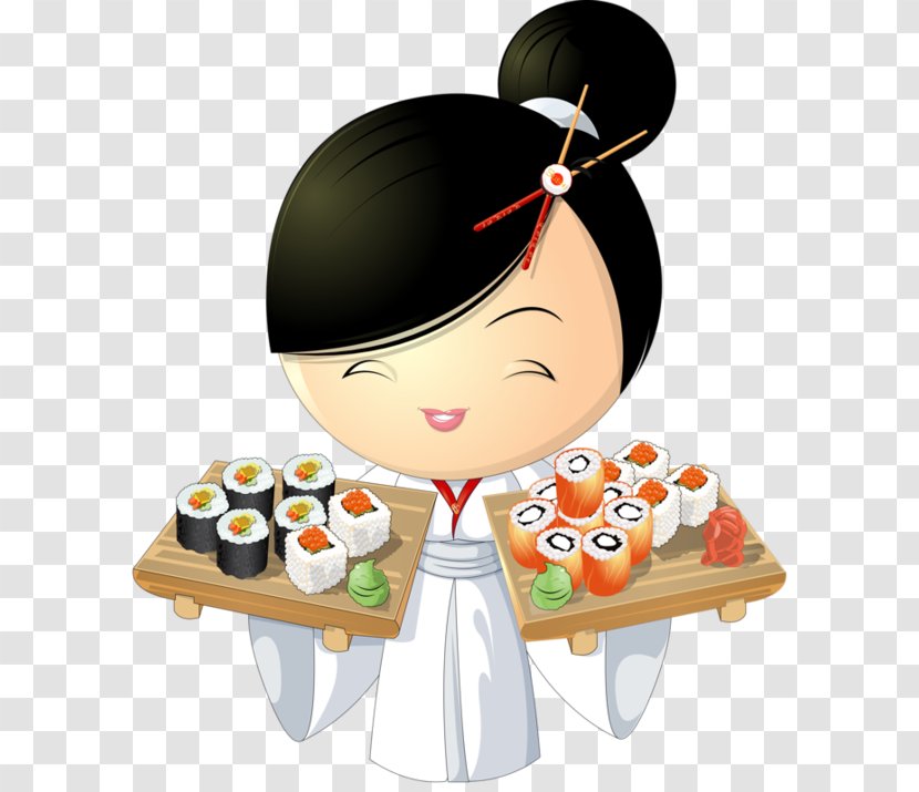 Japanese Cuisine Sushi Chinese Asian Restaurant - Royaltyfree Transparent PNG