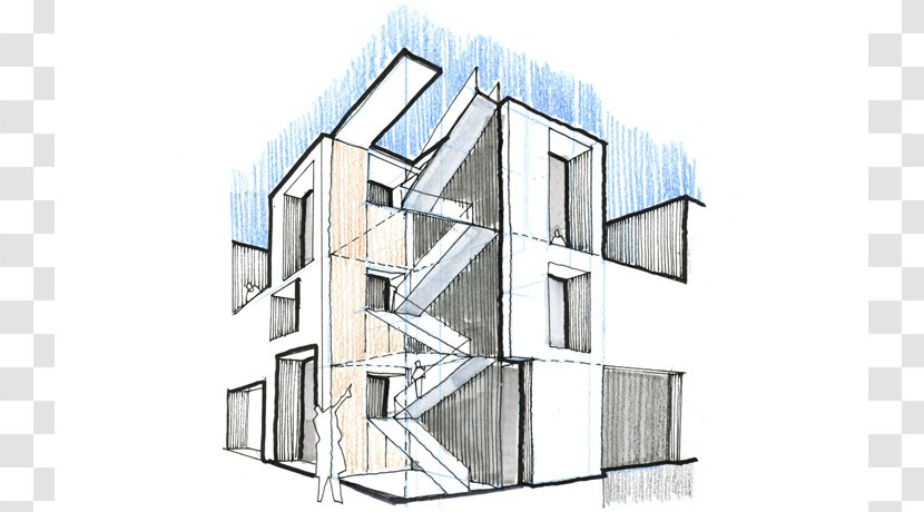 Facade Architecture Window - House Transparent PNG