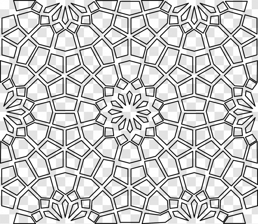Islamic Geometric Patterns Art Selimiye Mosque Architecture - Border Transparent PNG