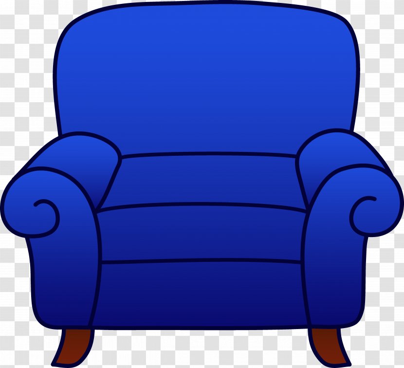 Chair Living Room Furniture Clip Art - Wing Transparent PNG