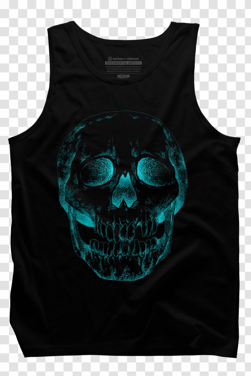T-shirt Sweater Hoodie Skull Gilets - Watercolor Transparent PNG