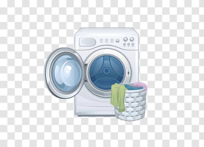 Self-service Laundry Washing Machine Stock Photography Clip Art - Household Products,washing Transparent PNG