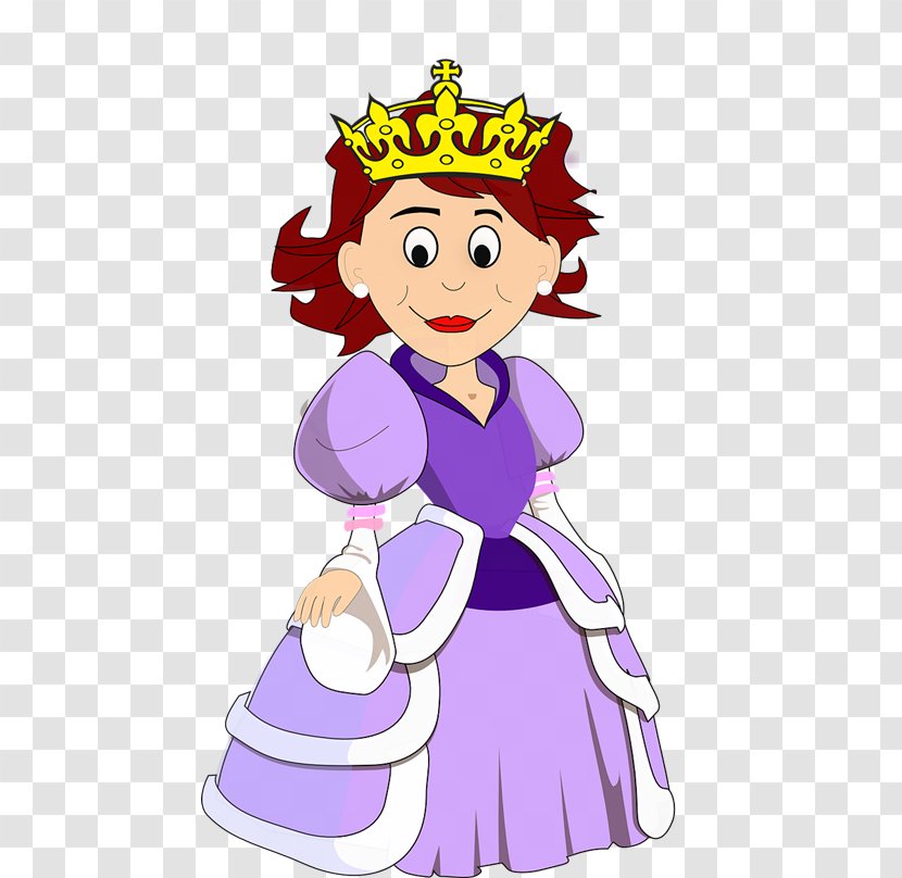 Free Content Clip Art - Silhouette - Animated Queen Cliparts Transparent PNG