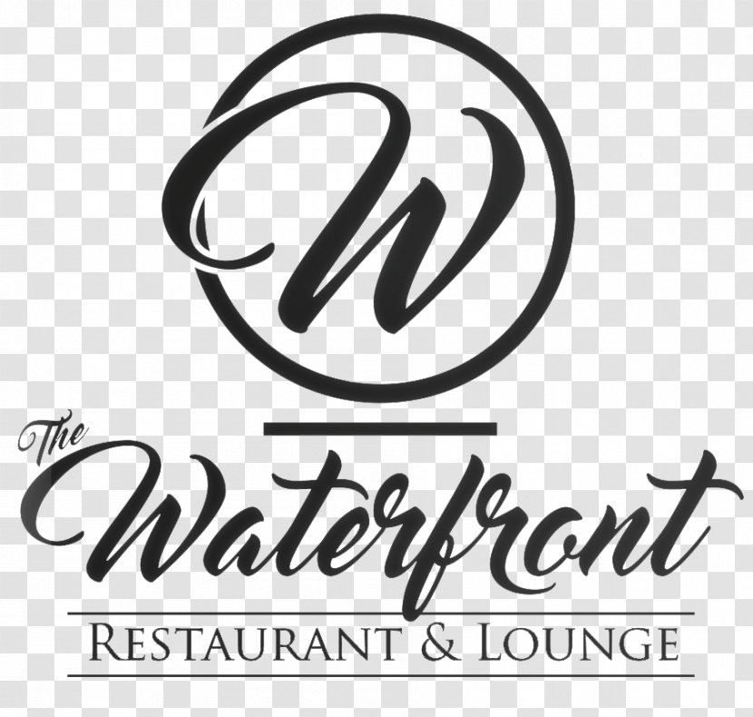 Logo The Waterfront Wyandotte Restaurant Brand - Watercolor - Fine Dining Transparent PNG