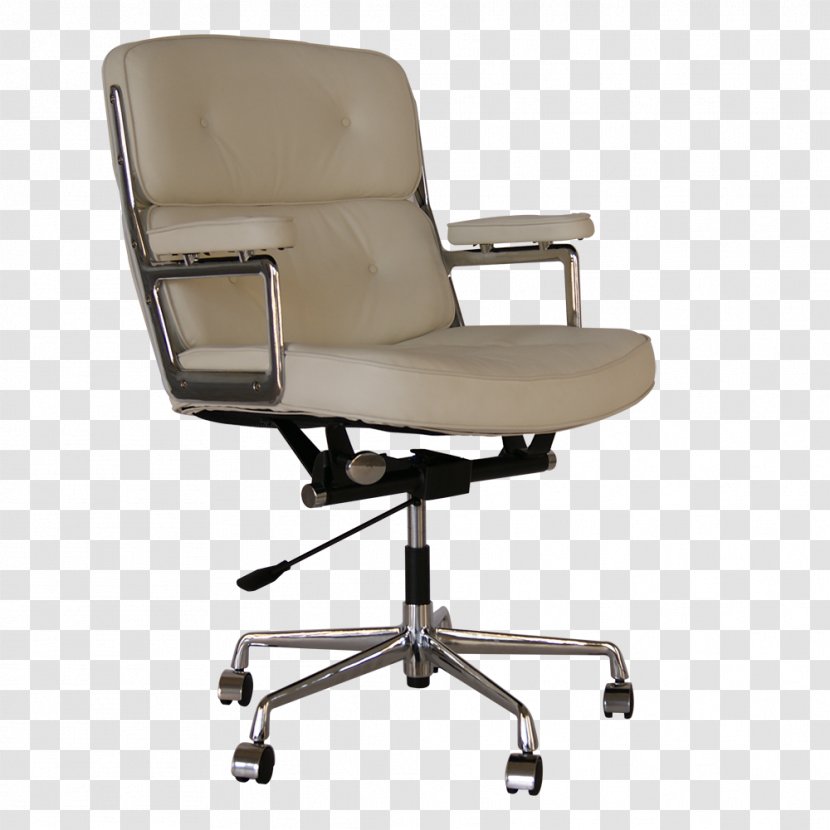Eames Lounge Chair Office & Desk Chairs - Armrest Transparent PNG