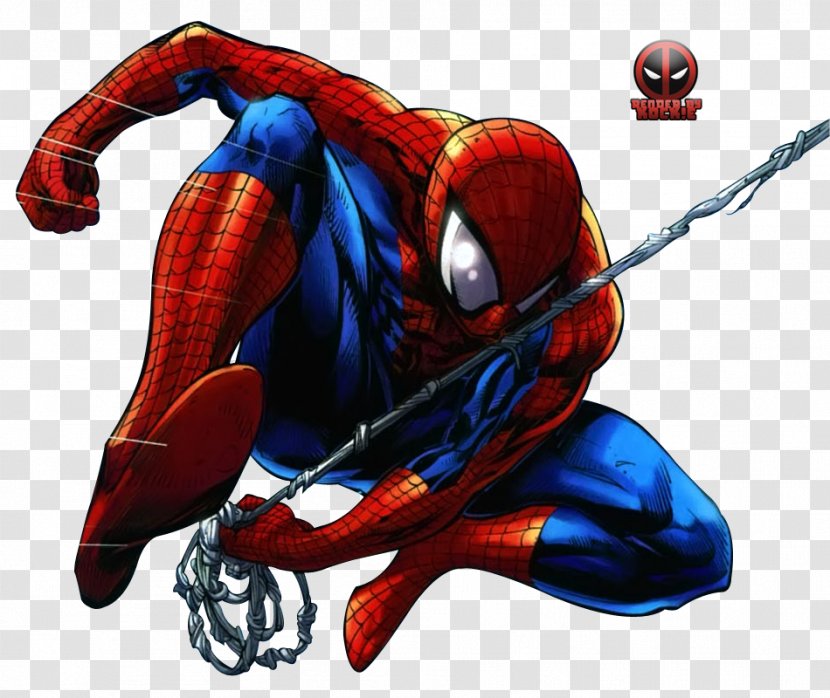 Spider-Man Iron Man Wolverine Marvel Comics - Artist - Spiderman Images Free Transparent PNG