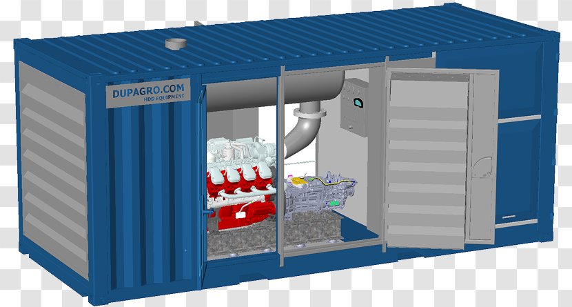Shipping Container Energy Shed - Mud Pump Transparent PNG