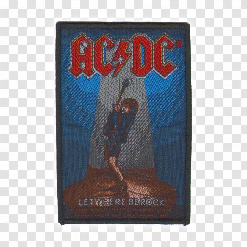 AC/DC Let There Be Rock PATCH/ Aufnher Poster Product - Acdc Transparent PNG