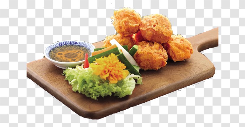 Chicken Nugget Korokke Pakora Fried Tempura - Karaage - Prawn Roll Transparent PNG