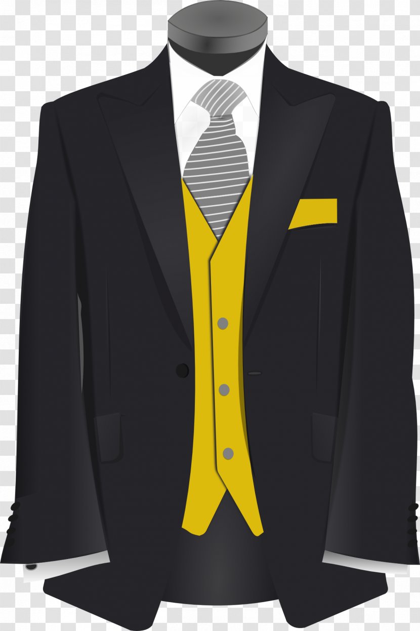 Suit Clothing Clip Art - Coat - Three-piece Transparent PNG