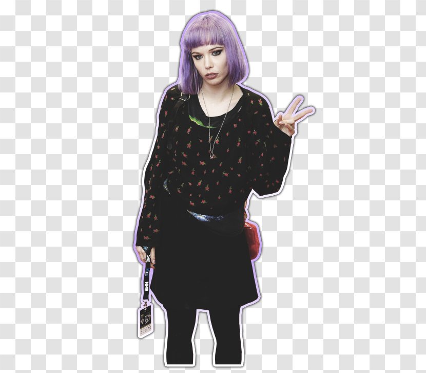 Outerwear Costume Visual Perception - Purple - Catching Transparent PNG
