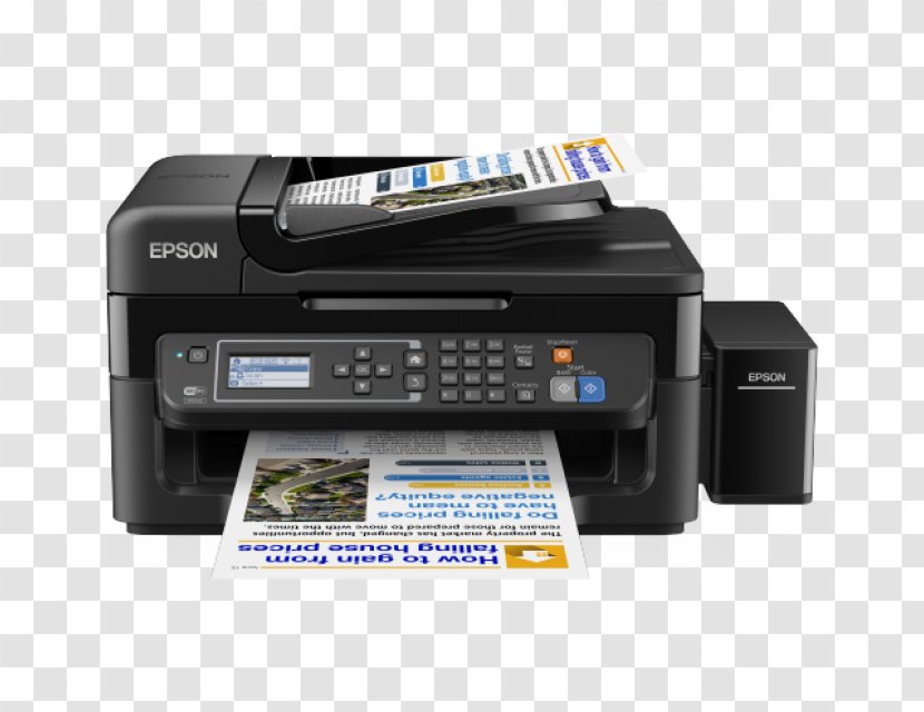 Multi-function Printer Inkjet Printing Color Image Scanner Transparent PNG