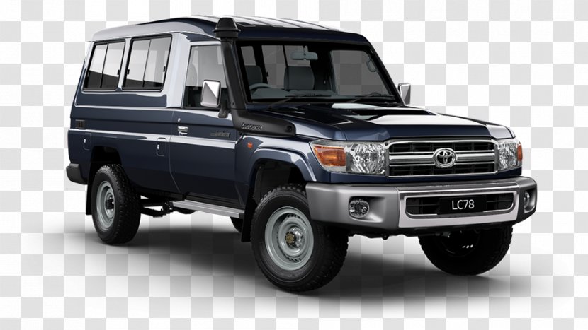 2014 Toyota Land Cruiser 2016 Pickup Truck (J70) - Commercial Vehicle Transparent PNG