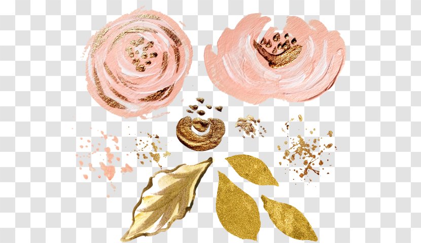 Paper Flower Watercolor Painting Clip Art - Pink Transparent PNG