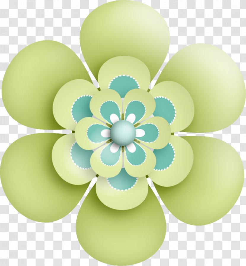 Artificial Flower Floral Design Petal Image - Green Transparent PNG