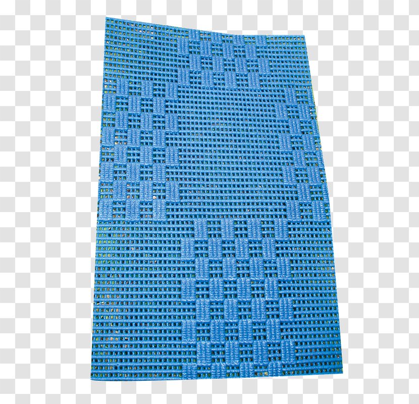 Blue Turquoise Square Meter Mat - Floor Transparent PNG