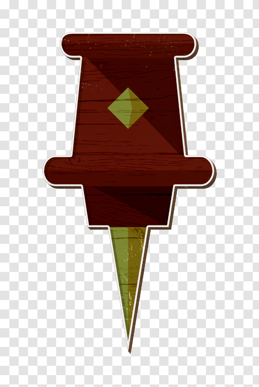 Business Icon Push Pin Icon Transparent PNG