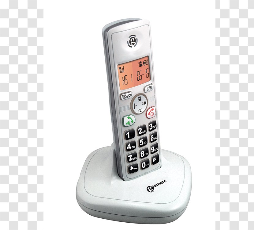 Feature Phone Mobile Phones Push-button Telephone Caller ID - Communication - Cordless Transparent PNG