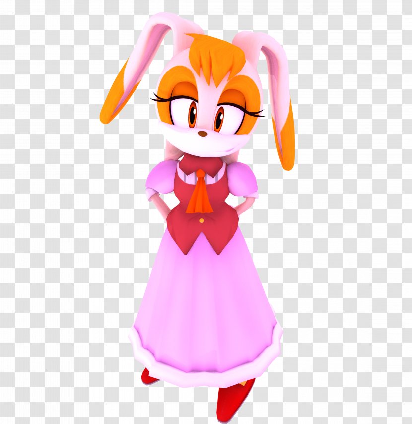 Vanilla The Rabbit Cream Sonic Hedgehog Transparent PNG